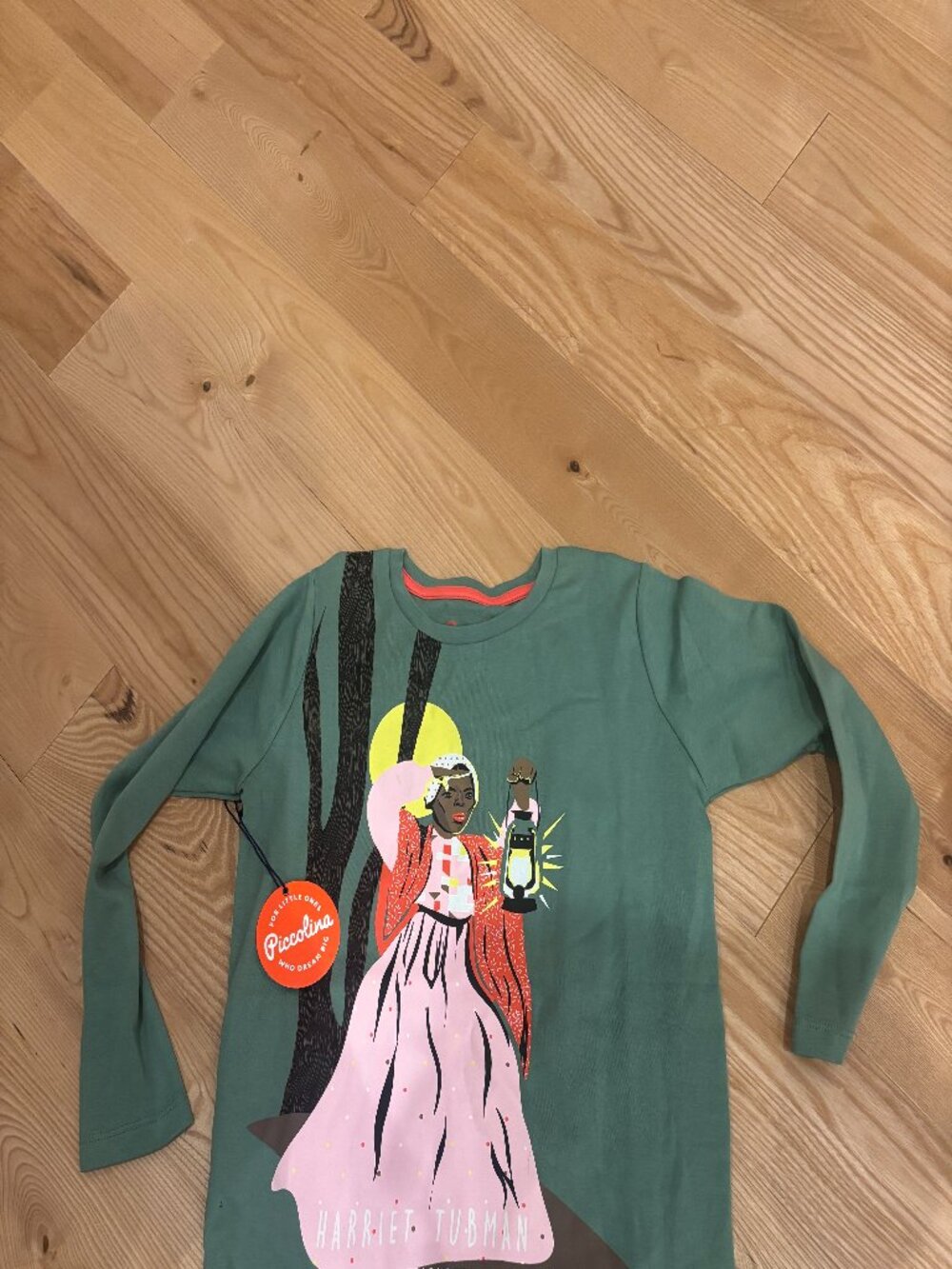 Piccolina Children's Harriet Tubman Tee | Girl's 6 NWT